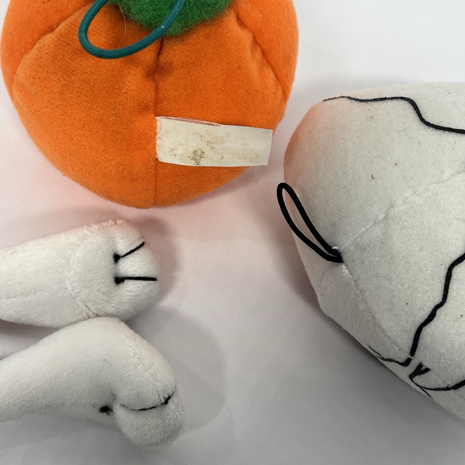 Vgt GUND Silly Screams Skull Halloween BOO BEANS Plush Set - Skeleton, Pumpkin Item image 6