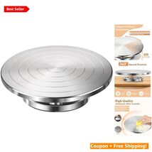 12 Inch Double-Sided Pottery Wheel - Durable Aluminium Alloy Sculpting T... - $118.75