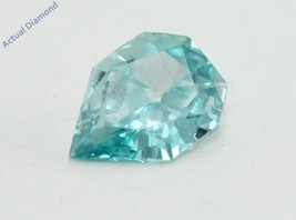 Pear Empress Loose Diamond (0.47 Ct,Light Blue(Irradiated) Color,VS1 Clarity) - £373.58 GBP