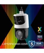 LXPTZIP4C84WI-X25IR IP 4MP 25x Zoom 2 x 4MP Pano 328ft LED NDAA Tracking... - $1,088.89