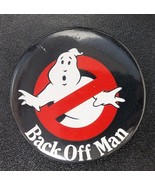 Ghostbusters - Back Off Man - Button Pin - Fast Shipping L1 - £1.17 GBP