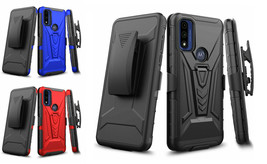 Tempered Glass / 3in1 Holster Cover Phone Case For Motorola Moto G Pure XT2163DL - £9.06 GBP+