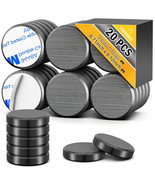 20Pcs Magnets for Crafts with Adhesive Backing, round Ferrite Craft Magn... - $134.69 MXN