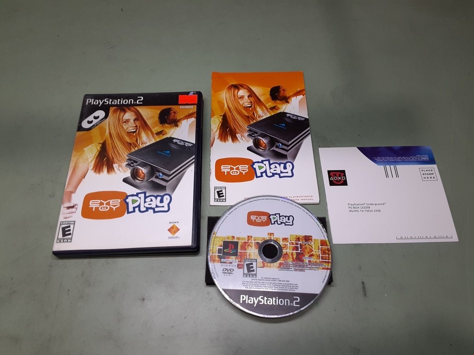 Eye Toy Play Sony PlayStation 2 Complete in Box - $5.70