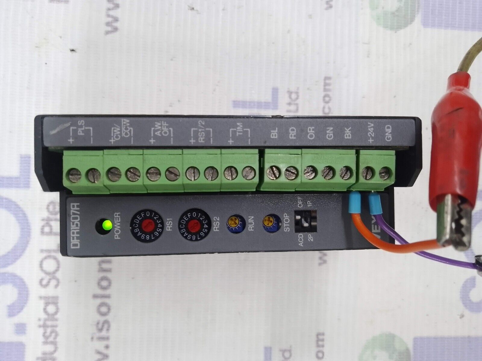 Vexta NonoStep DFR1507A 5-Phase Driver 24V DC Oriental Motor - $365.70