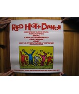 Keith Haring Poster Red Hot + Dance Concert Benefit AIDS Research Madonna - $3,316.94 MXN