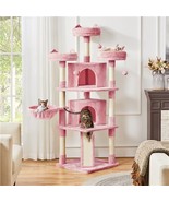 Cat Tree Cat House Cat Tower With Caves Condos Platforms Scratching Post... - £128.57 GBP