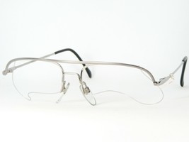 Eschenbach Zeus 010 Silver Eyeglasses Glasses Frame Luxottica 58-18-135 (Notes) - £31.53 GBP