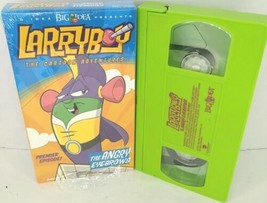 Vintage VHS Veggie Tales Larryboy The Cartoon Adventures The Angry Eyebrows - $6.38