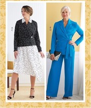 Butterick Sewing Pattern 6820 10958 Jacket Skirt and Pants Size 14-22 - £7.97 GBP