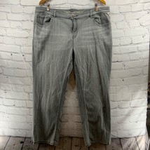 Avenue Jeans Boyfriend Gray Plus Sz 18  - £15.86 GBP
