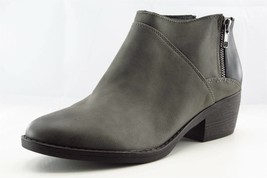 BC Boot Sz 7.5 M Short Boots Almond Toe Gray Synthetic Women - £20.15 GBP