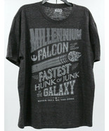Millennium Falcon Men&#39;s XL T-Shirt Hunk Of Junk Galaxy Licensed Rebel YT... - £10.90 GBP