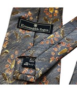 Ermenegildo Zegna 100% Silk Men&#39;s Floral Tie - $48.00