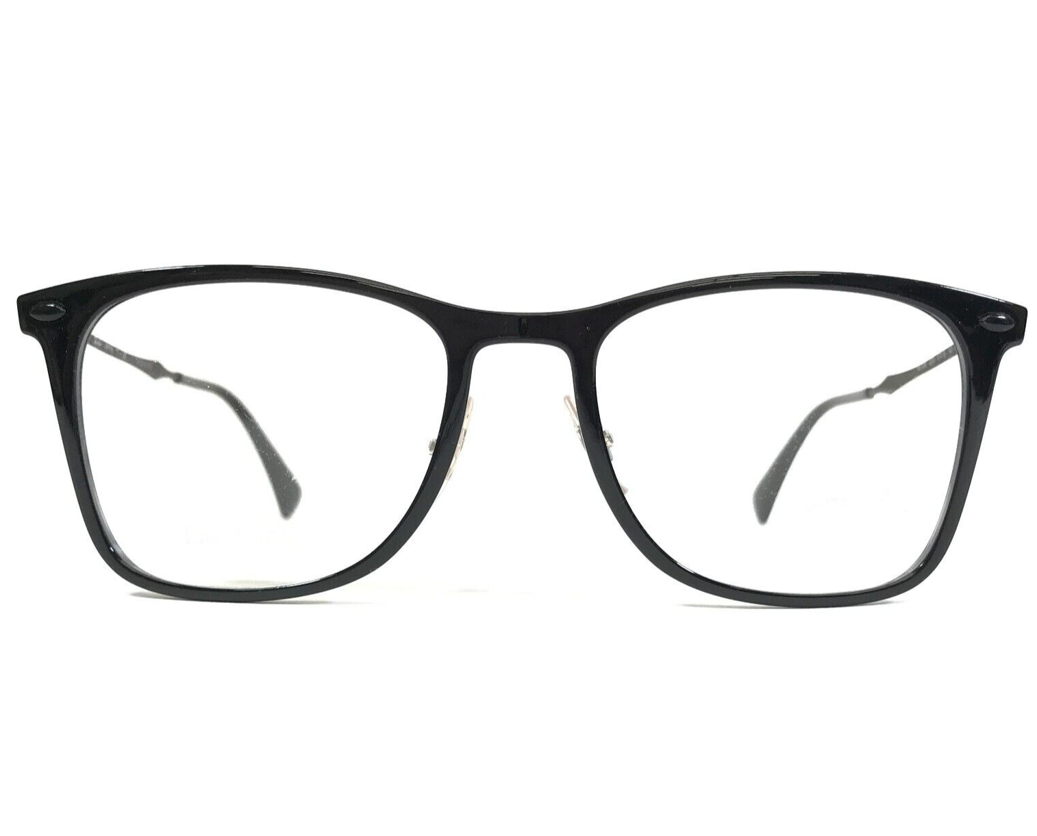 Primary image for Ray-Ban Eyeglasses Frames RB7086 2000 LightRay Black Gray Square 51-18-140