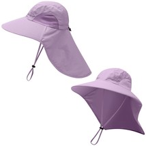 New Outdoor Summer screen Fisherman Hats Women Men  Fishing Caps   Hat with Neck - £51.35 GBP
