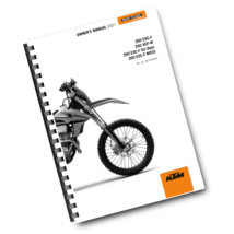 KTM 2021 - 350 XCF-W EXC-F SIX DAYS WESS  - OWNERS MANUAL USER GUIDE - $24.88