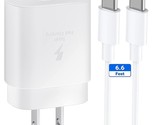 Samsung Charger Super Fast Charging Type C Charger 25W Usb C Charger Blo... - £13.56 GBP