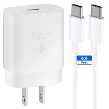 Samsung Charger Super Fast Charging Type C Charger 25W Usb C Charger Blo... - $16.99