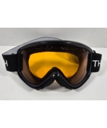 Smith Optics Ski Snowboard Goggles Black Red Lens Anti-Fog USA Made - $271.57 MXN