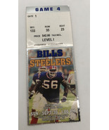 Pittsburgh Steelers vs. Buffalo Bills Ticket Stub 9/30/2001 - £11.76 GBP