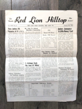 The Red Lion Hilltop 1951 High School Newspaper Red Lion Pennsylvania  E... - $20.91