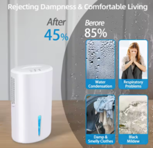 Home Desktop Dehumidifier 375 Sq Ft Household Room Smart Air Dehumidifie... - $34.60