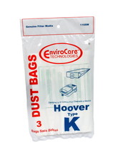 Envirocare Vacuum Bags Designed To Fit Hoover Type K Canister Vacuums 110SW - $3.95
