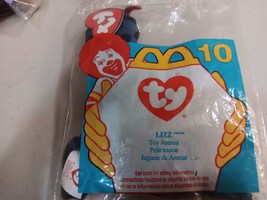 Ty McDonald&#39;s Teenies  Lizz The Blue And Orange Lizard - $9.50