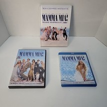 Mamma Mia! Lot The Movie Soundtrack Limited Edition &amp; The Movie On Blu-r... - £5.66 GBP