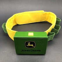 Tomy John Deere Talking Toy Tool Belt Loops Green Yellow Plastic Belt Only Works - £9.76 GBP