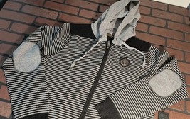 Ed Hardy par Christian Audigier-Vtg Sweat Capuche Fermeture Éclair ~ Neu... - $59.77