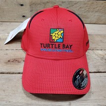 Turtle Bay Exploration Park Reebok Baseball Cap Red UPF50 Moisture Wicki... - $8.86