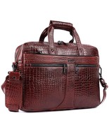 LAVERI Genuine Leather Office Bag for Men, 15.6 Inch Laptop Bag,  - $82.27 CAD