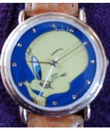 Warner Bros Collection Tweety Bird Watch - needs battery vintage - $33.70 CAD