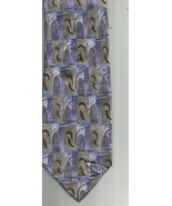 Jerry Garcia Necktie In The Park Collection 15 Mens Lavender Silk FREE S... - $15.99