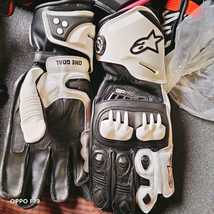 ALPINESTARS MotoGp Motorbike Racing Leather Gloves For Men &amp; Women - $69.00