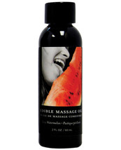 Earthly Body Edible Massage Oil - 2 Oz Watermelon - £11.84 GBP