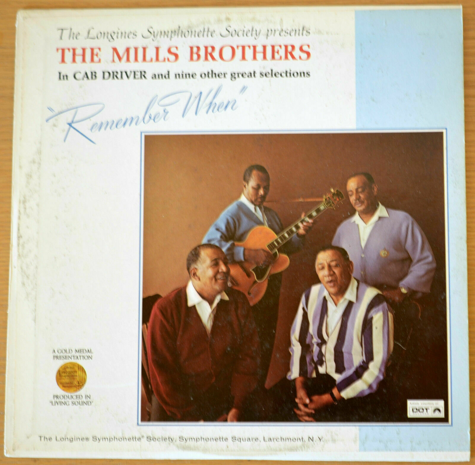 Primary image for Album Vinyl The Mills Brothers Remember When The Longines Symphonette Society