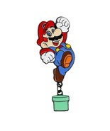 Super Mario Metal Enamel Pin, New! Nintendo Mario Jumping Warp Pipe Pin - €5,60 EUR