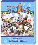 LEANIN TREE Pet Selfies Animals 12 Note Cards &amp; Envelopes #34692~3 ea 4 ... - £10.95 GBP