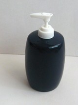 Vintage Navy Blue Ceramic Soap/Lotion Pump Dispenser - £7.16 GBP