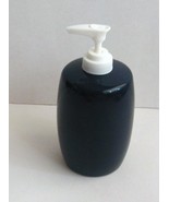 Vintage Navy Blue Ceramic Soap/Lotion Pump Dispenser