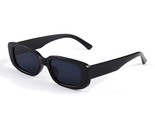 Square Rectangle Sunglasses Women Retro Vintage Driving Glasses (Black B... - $17.99