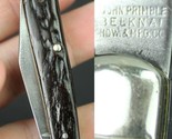 rare pocket knife &quot;John Primble Belknap HDW &amp; MFG CO &quot; 4927 ESTATE SALE ... - £43.14 GBP