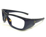 Uvex Safety Goggles Eyeglasses Frames Titmus 166 Navy Blue Z87-2+ 60-13-118 - $51.21