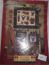 Mmm’s The Word Gathering of Angels Sampler Banner & Framed by Debbie Mumm 1994 - $5.99