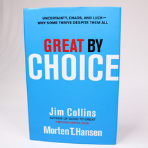 SIGNED Great By Choice By Jim Collins Hardcover Book w/Dust Jacket 1st Ed 2011 - £15.79 GBP