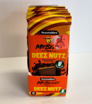 (10) Mr Beast Feastables DEEZ NUTZ Chocolate Peanut Butter Bar 2.1 oz  - 03/2025 - £35.02 GBP