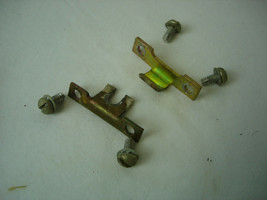 Vintage Leich Electric Base Desk Phone Cover to Base Clamps Part Repair - £3.93 GBP